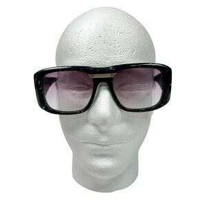 Vintage 80s 90s ULTRA Sunglasses Dynamic Decor Black Casino Hip Hop